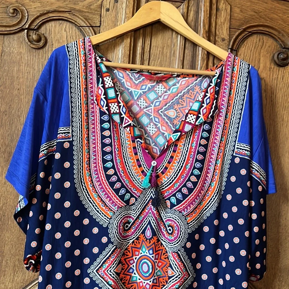 Tigerlily Swim Dress Cover Up Tunic - Picture 12 of 15